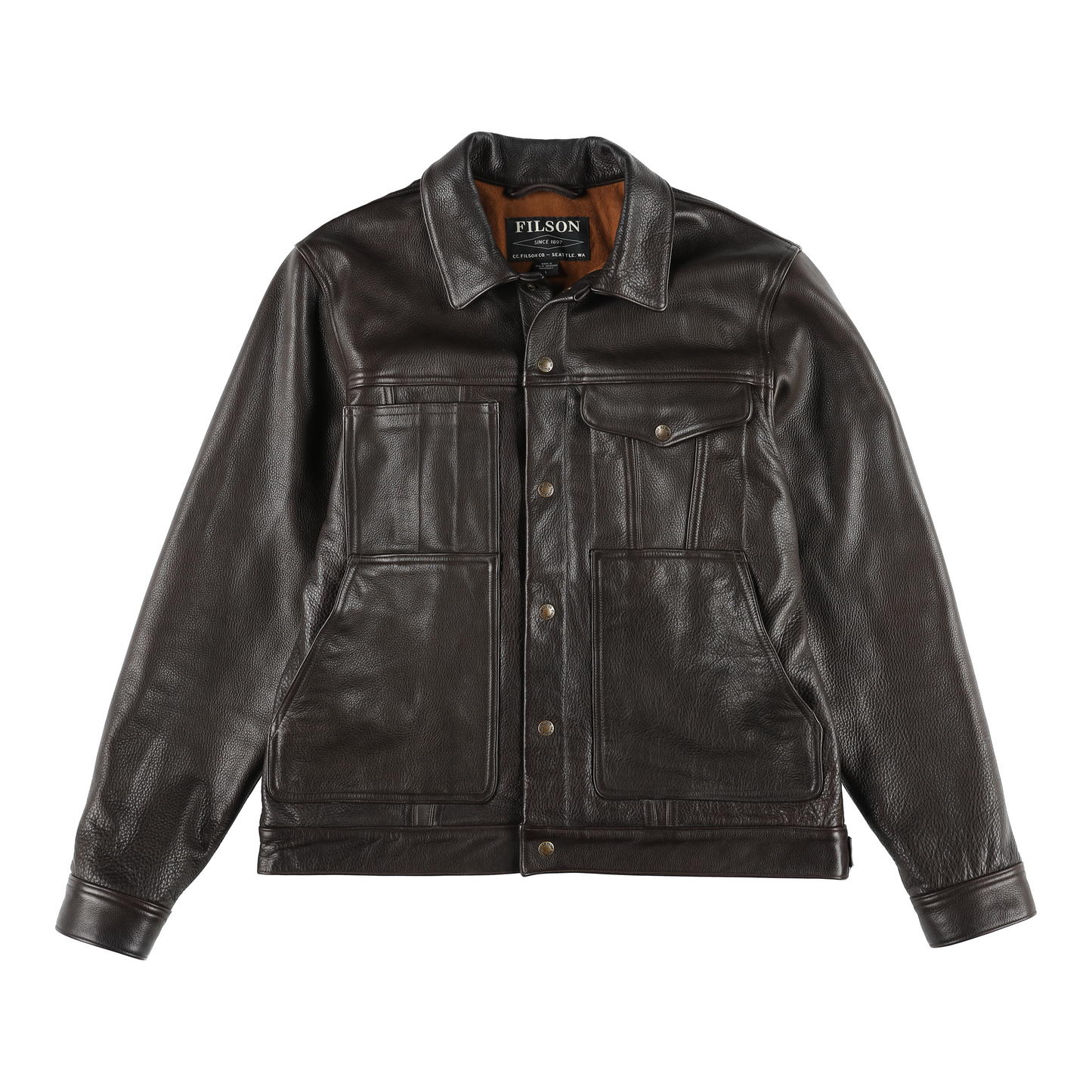 Used Leather Short Cruiser Jacket | Filson – Filson Unfailing Used Leather Short Cruiser Jacket | Filson – Filson Unfailing